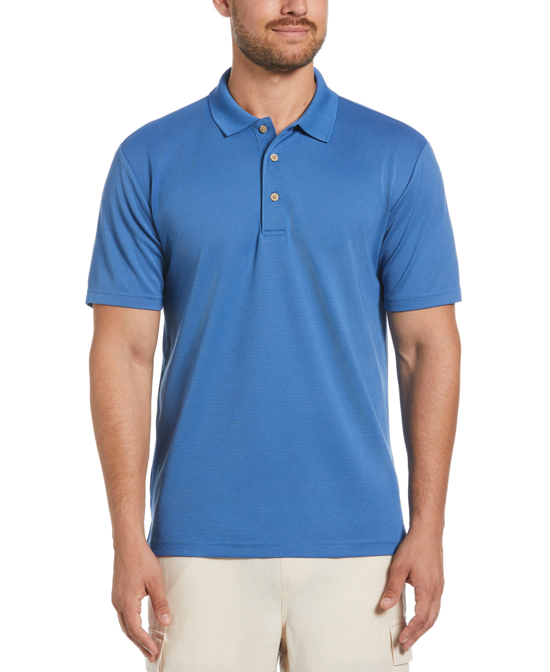 Wicking Ottoman Golf Polo Shirt (Delft) 