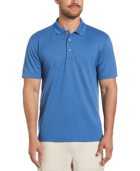 Solid Textured Polo (Delft) 
