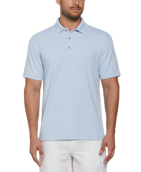 Canali Men's Solid Textured Polo Shirt