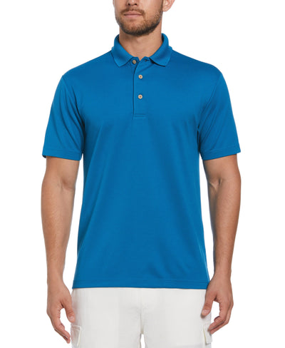 Solid Ottoman Essential Polo (Mykonos Blue) 