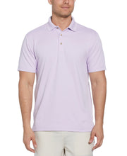 Solid Textured Polo (Pastel Lilac) 