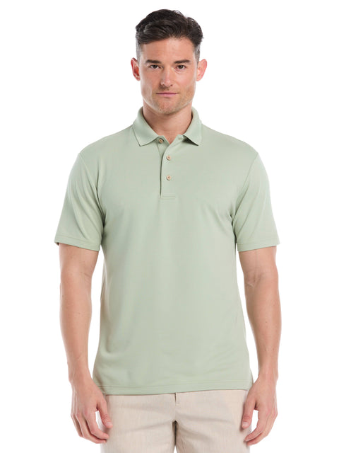Solid Textured Polo-Polos-Cubavera
