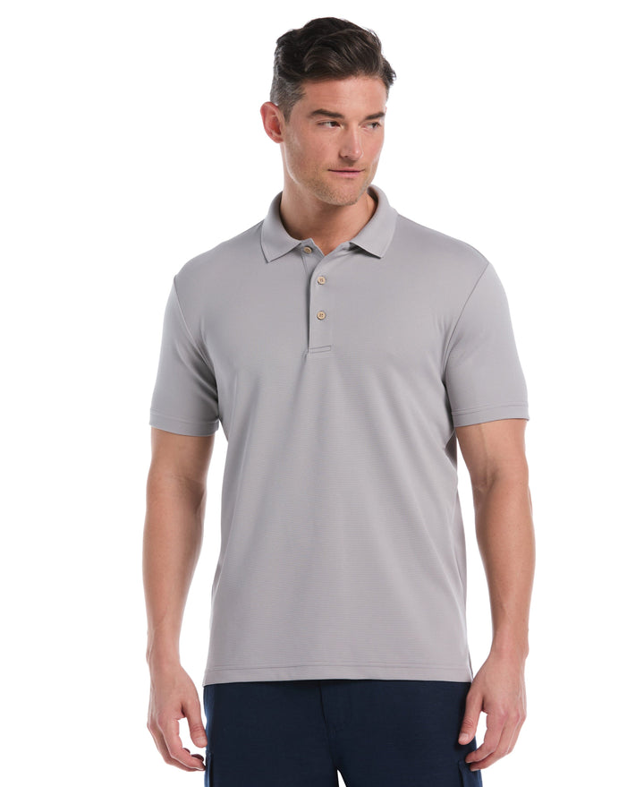 Wicking Ottoman Golf Polo Shirt (Sleet) 