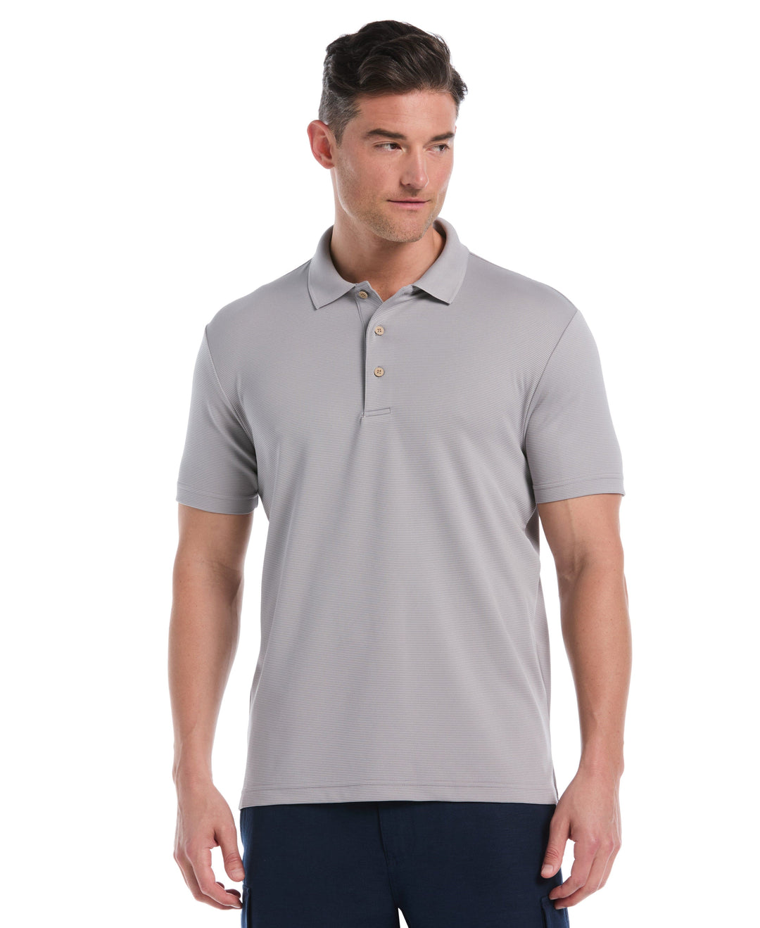 Wicking Ottoman Golf Polo Shirt (Sleet) 