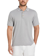 Solid Textured Polo (Sleet) 