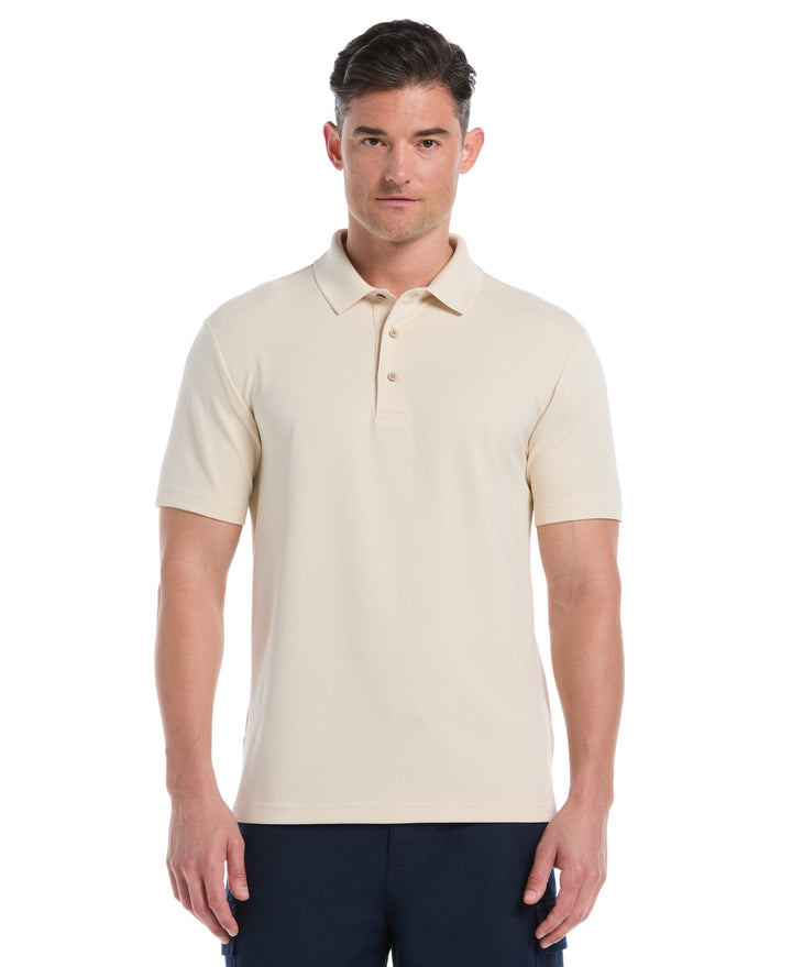 Wicking Ottoman Golf Polo Shirt (Summer Sand) 