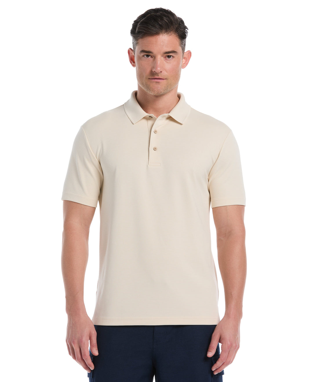 Wicking Ottoman Golf Polo Shirt (Summer Sand) 