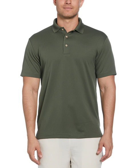 Solid Textured Polo (Thyme) 