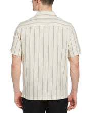 Space-Dyed Dobby Stripe Shirt (Linen) 