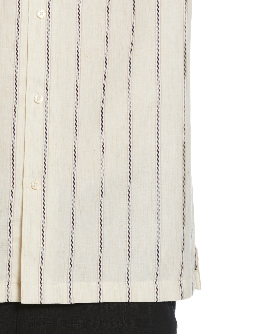 Space-Dyed Dobby Stripe Shirt (Linen) 