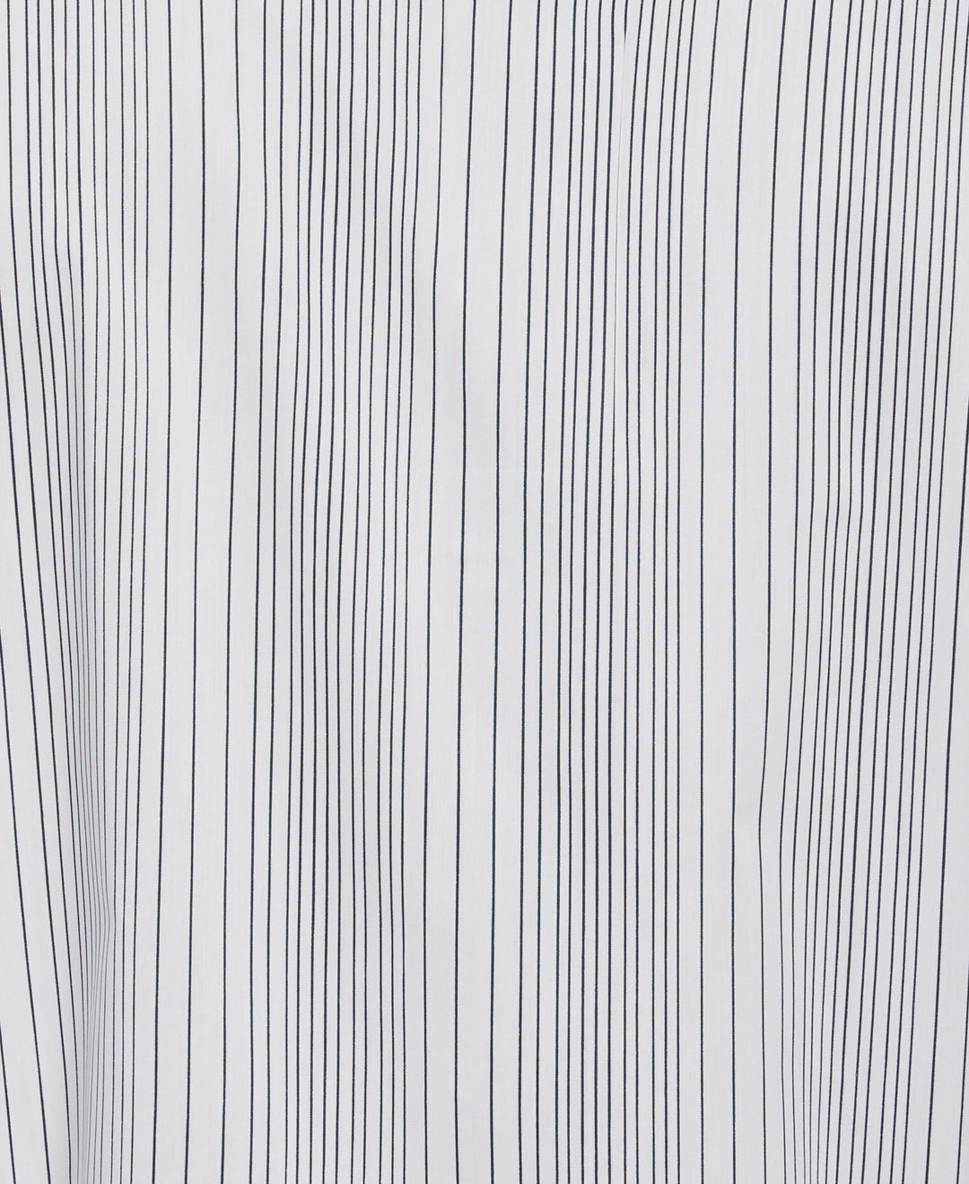 Stripe Banded Collar Shirt (Brilliant White) 