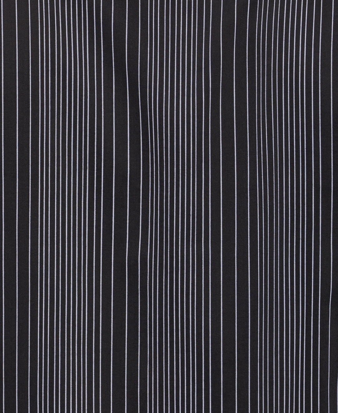 Stripe Banded Collar Shirt (Moonless Night) 