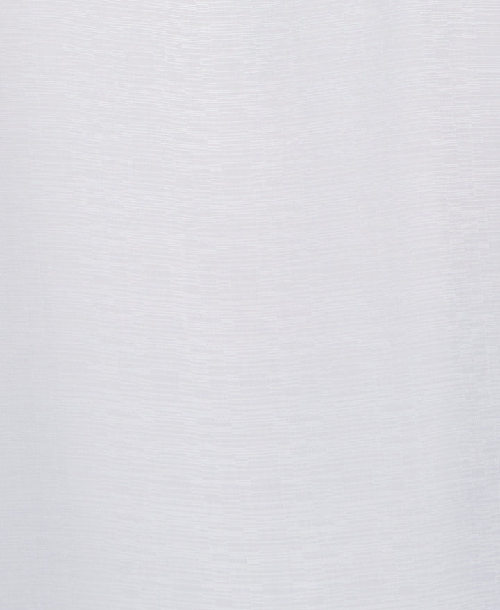 Sunset Chest Print Cuban Collar Shirt (Brilliant White) 