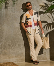Sunset Print Shirt-Casual Shirts-Cubavera