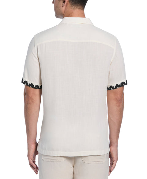 Sunset Print Shirt (Egret) 