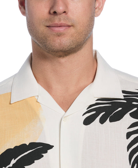 Sunset Print Shirt (Egret) 