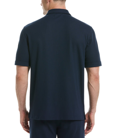 Textured Knit Shirt (Dress Blues) 
