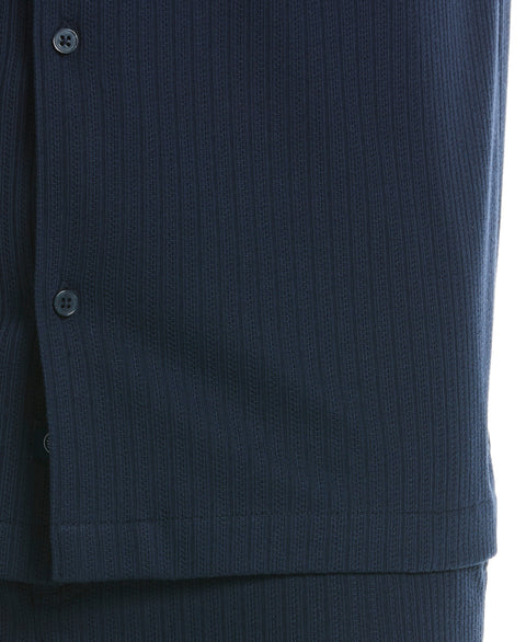 Textured Knit Shirt (Dress Blues) 