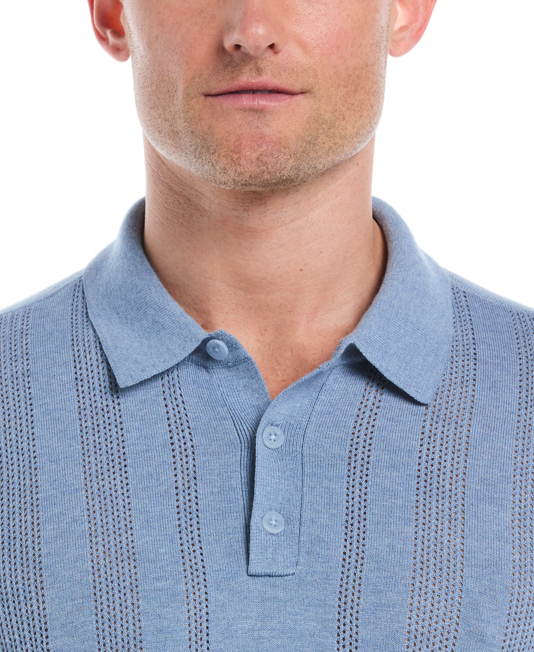 Textured Knit Sweater (Heather Bl Horizon) 