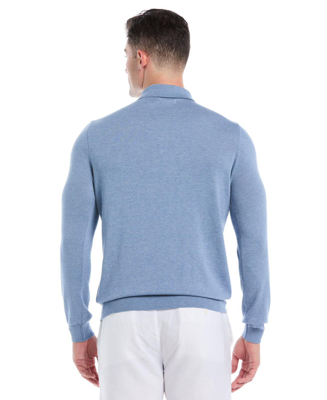 Textured Knit Sweater (Heather Bl Horizon) 