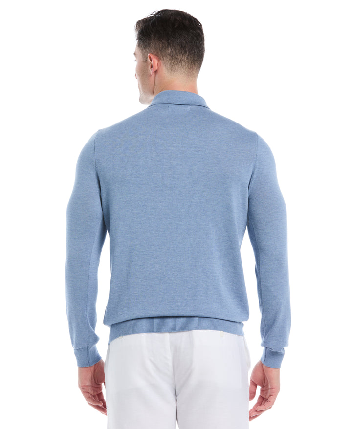 Textured Knit Sweater (Heather Bl Horizon) 