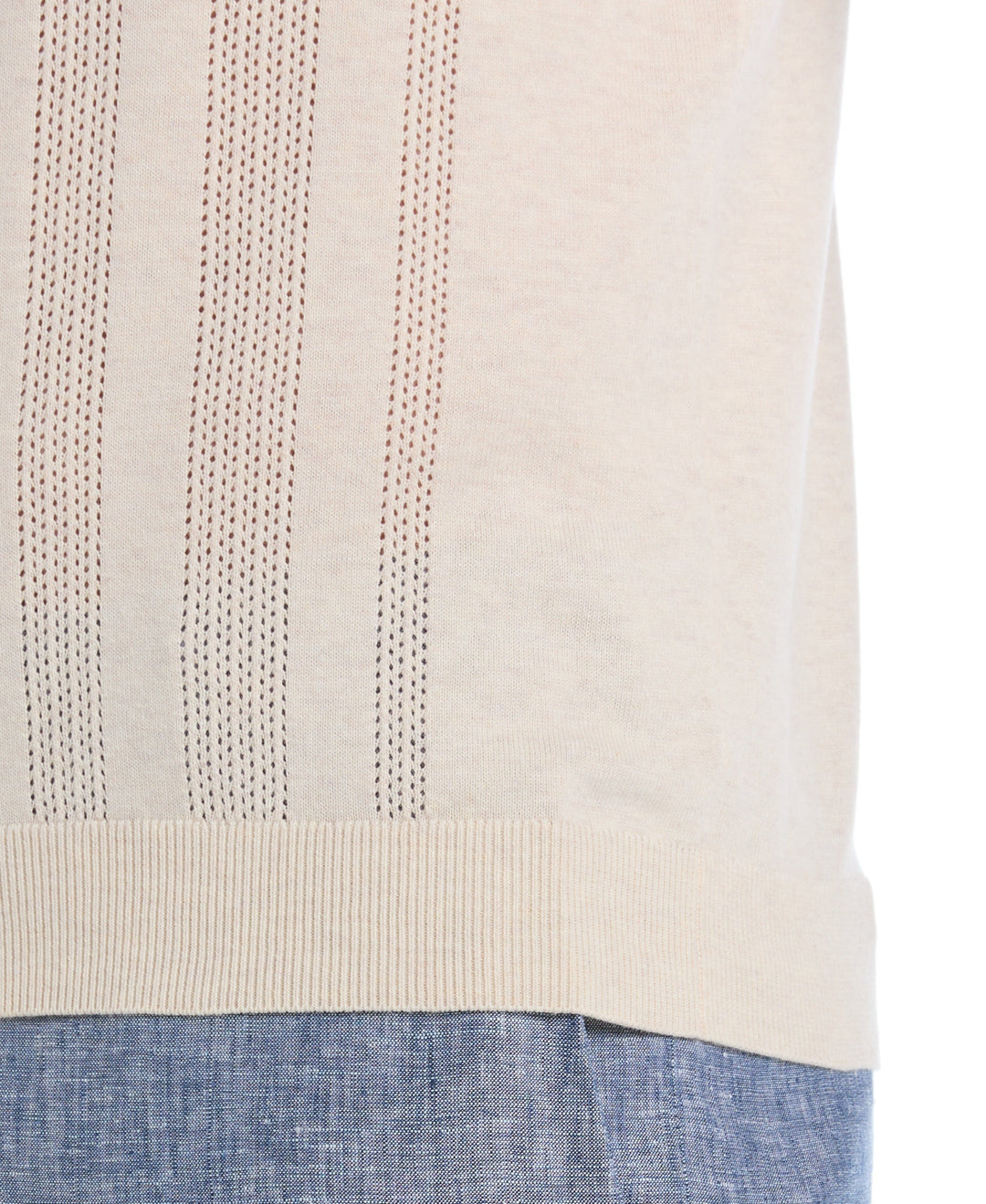Textured Knit Sweater (Heather Bl Horizon) 