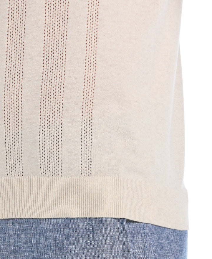 Textured Knit Sweater (Heather Bl Horizon) 