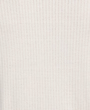 Textured Knit Sweater (Egret) 