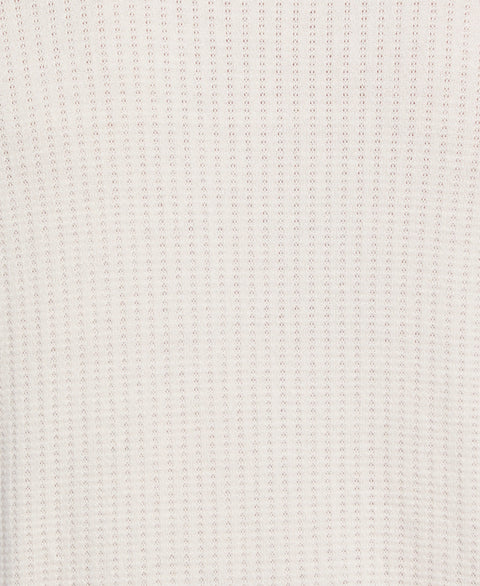 Textured Knit Sweater (Egret) 
