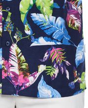 Textured Leaf Print Shirt (Naval Academy) 