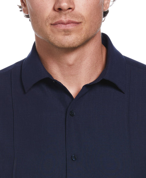 Textured One-Tuck Panel Shirt (Naval Academy) 