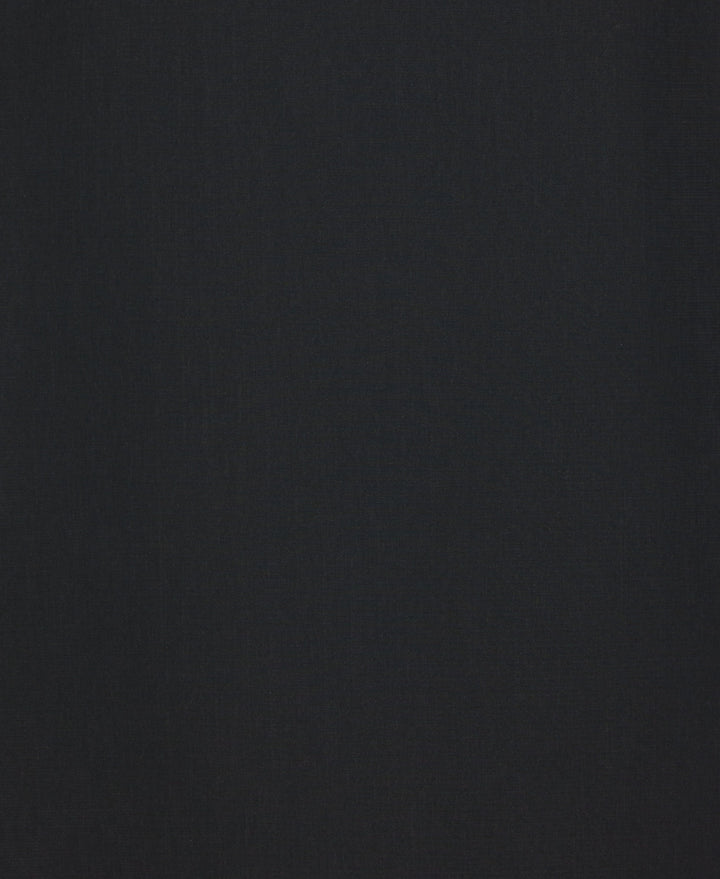 Textured One-Tuck Panel Shirt (Jet Black) 