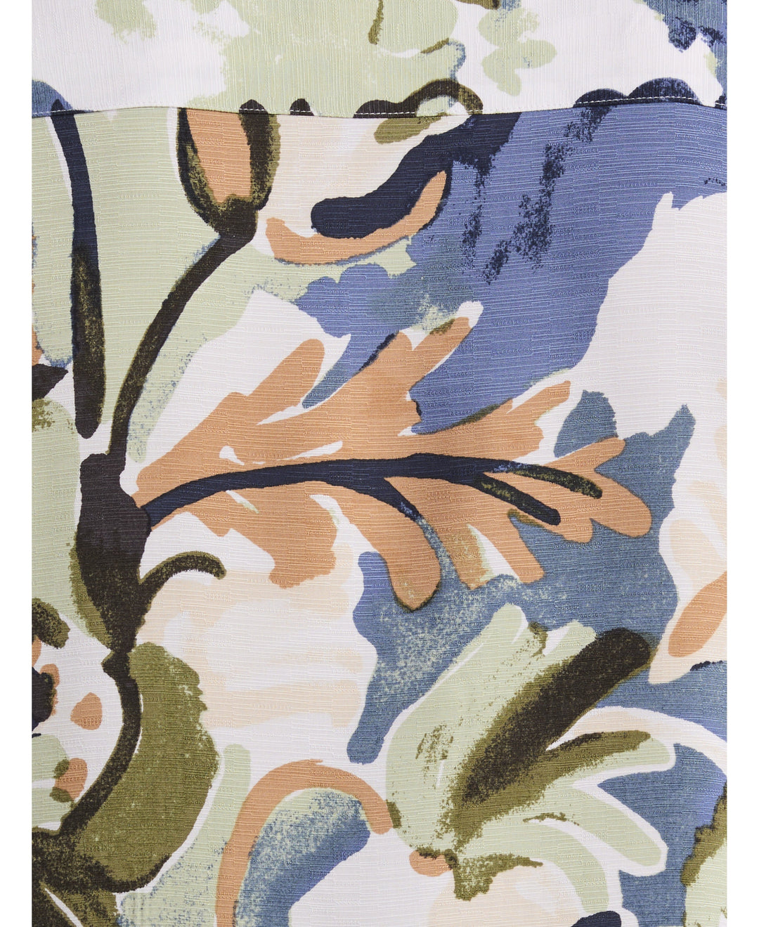 Watercolor Print Shirt-Casual Shirts-Cubavera
