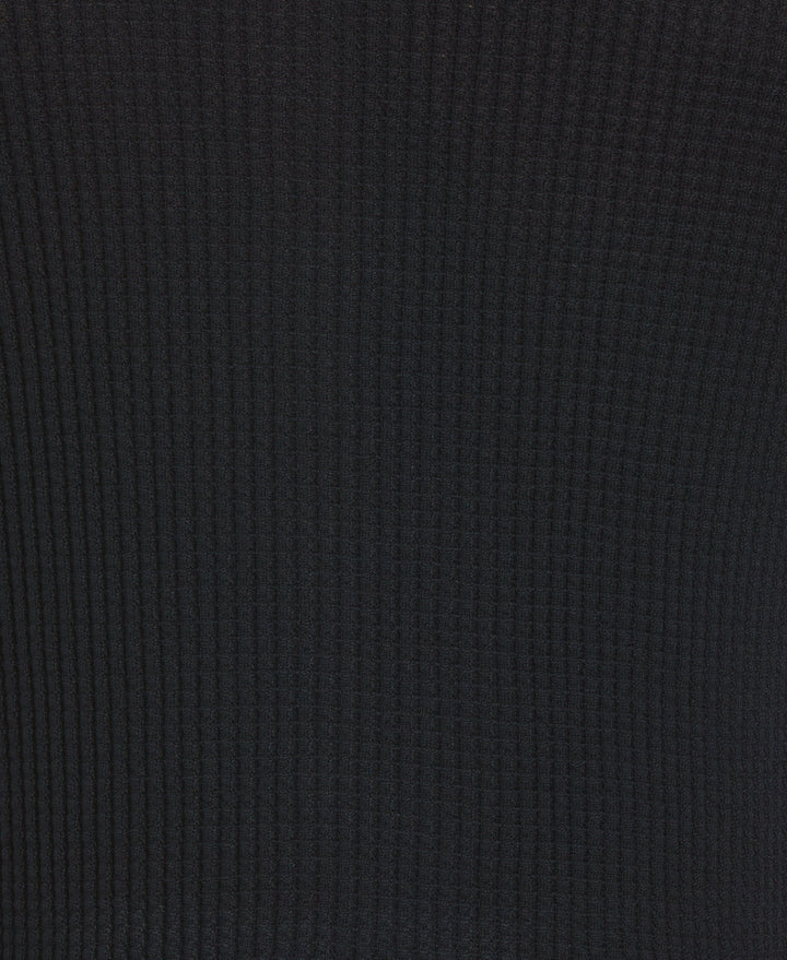 Tipped Textured Sweater (Jet Black) 