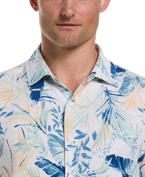 Toucan Print Shirt (Brilliant White) 