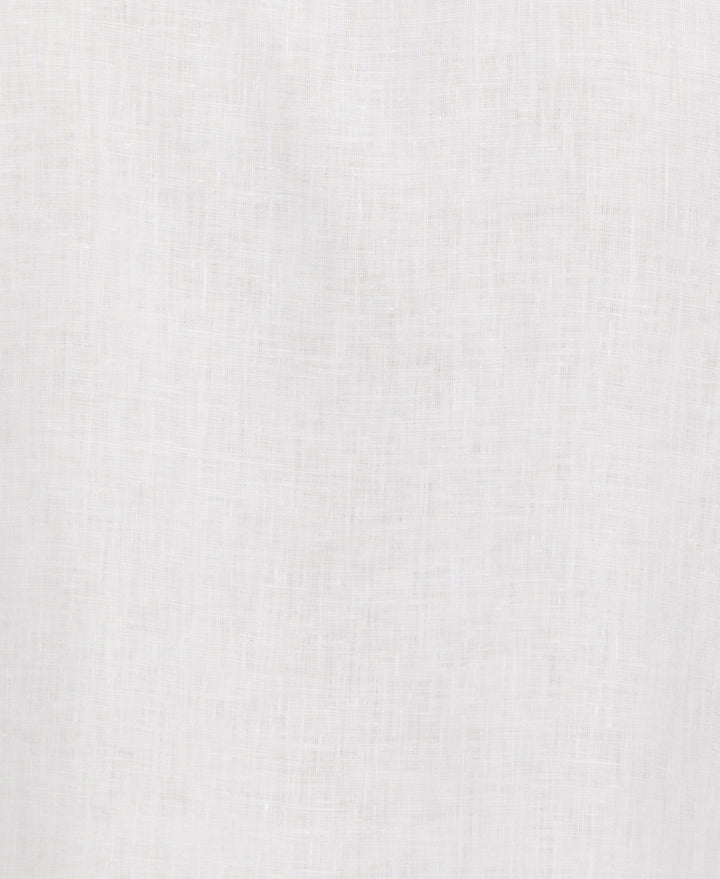 Big & Tall TravelSelect™ Linen-Blend One Pocket Shirt (Brilliant White) 