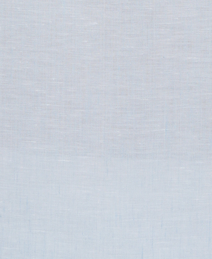 Big & Tall TravelSelect™ Linen-Blend One Pocket Shirt (Cerulean) 