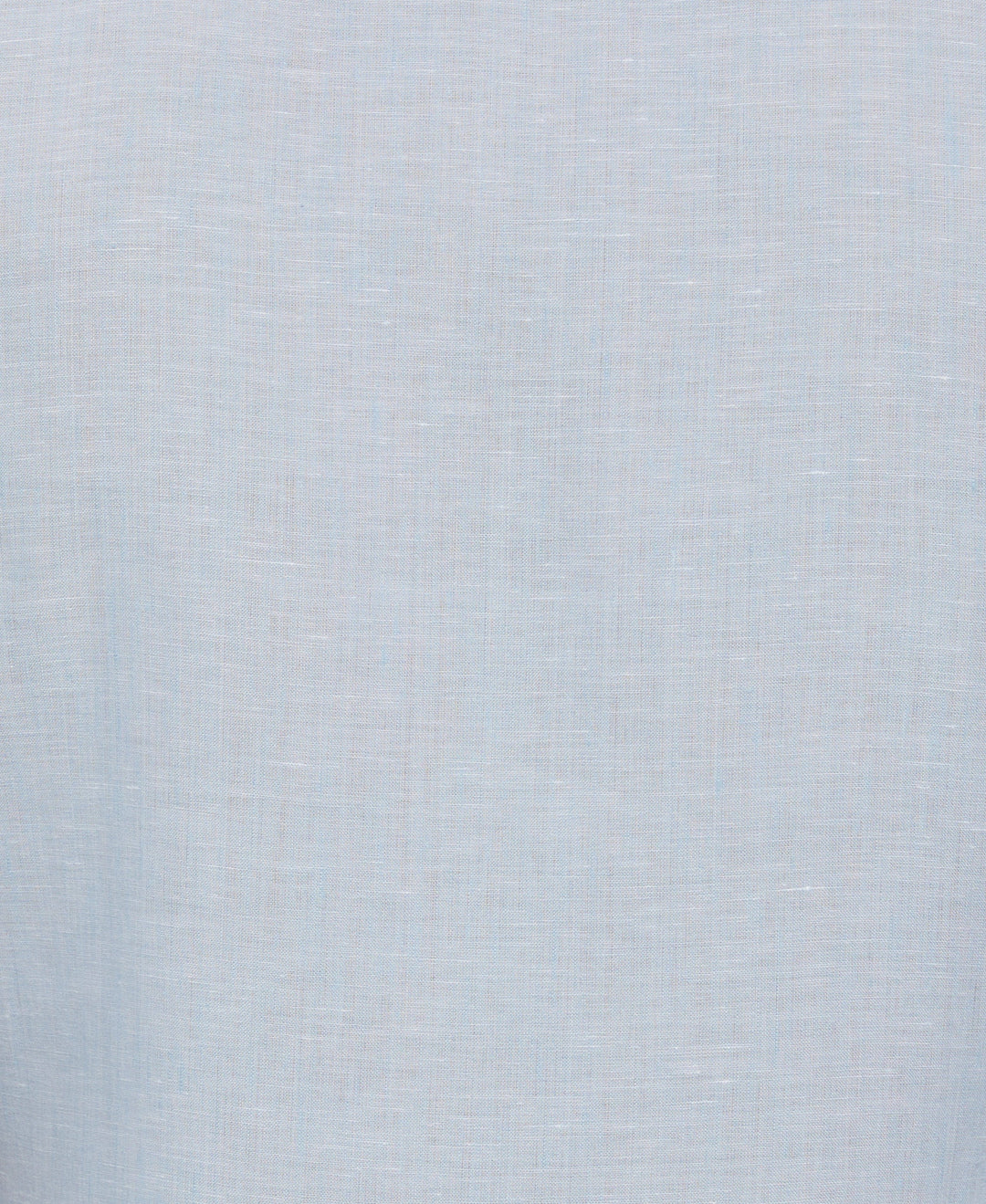 Linen Blend Wrinkle-Resistant Shirt (Cerulean) 