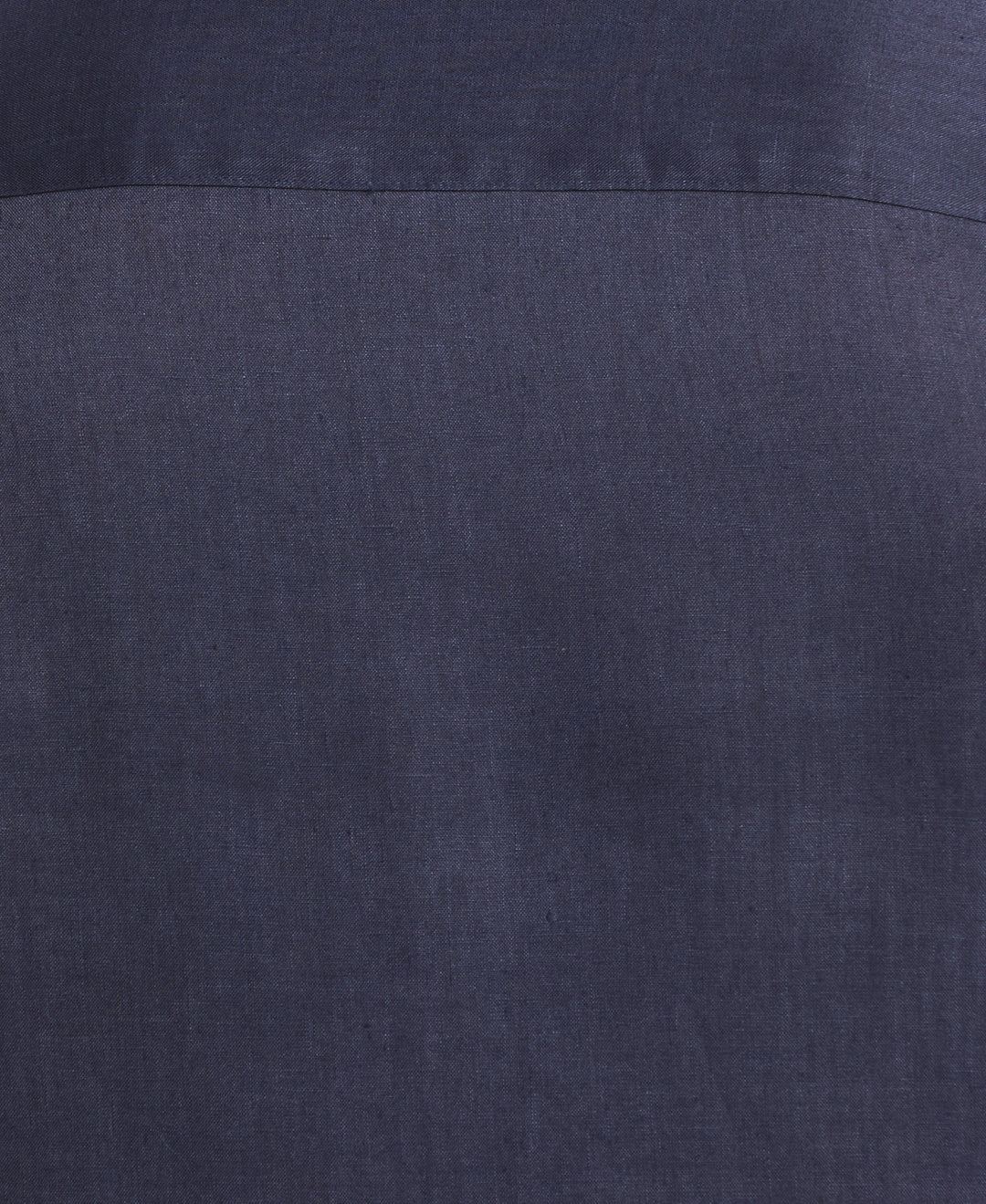Linen Blend Wrinkle-Resistant Shirt (Mood Indigo) 