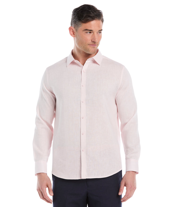 Linen Blend Travel Shirt (Carinaria) 