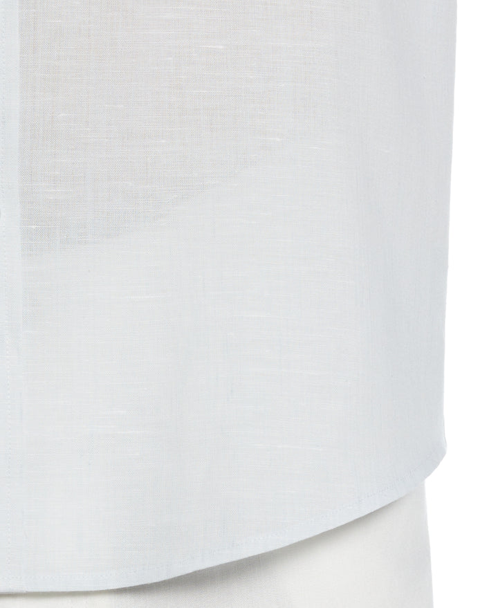 Travelselect™ Linen-Blend Long Sleeve Shirt (Ballad Blue) 