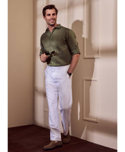 Travelselect™ Linen-Blend Rolled Sleeve Shirt-Casual Shirts-Cubavera