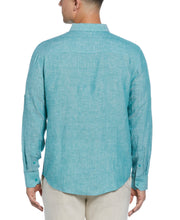 Travelselect™ Linen-Blend Rolled Sleeve Shirt (Bayou) 