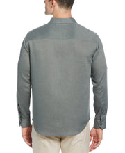 Travelselect™ Linen-Blend Rolled Sleeve Shirt (Balsam Green) 