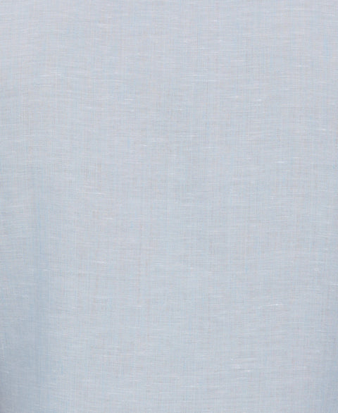 TravelSelect™ Linen-Blend Shirt (Cerulean) 