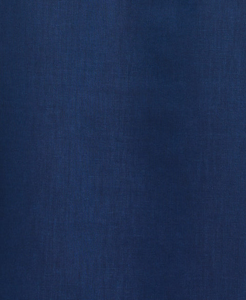 Travelselect™ Linen-Blend Rolled Sleeve Shirt (Estate Blue) 