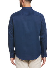 TravelSelect™ Linen-Blend Shirt (Insignia Blue) 