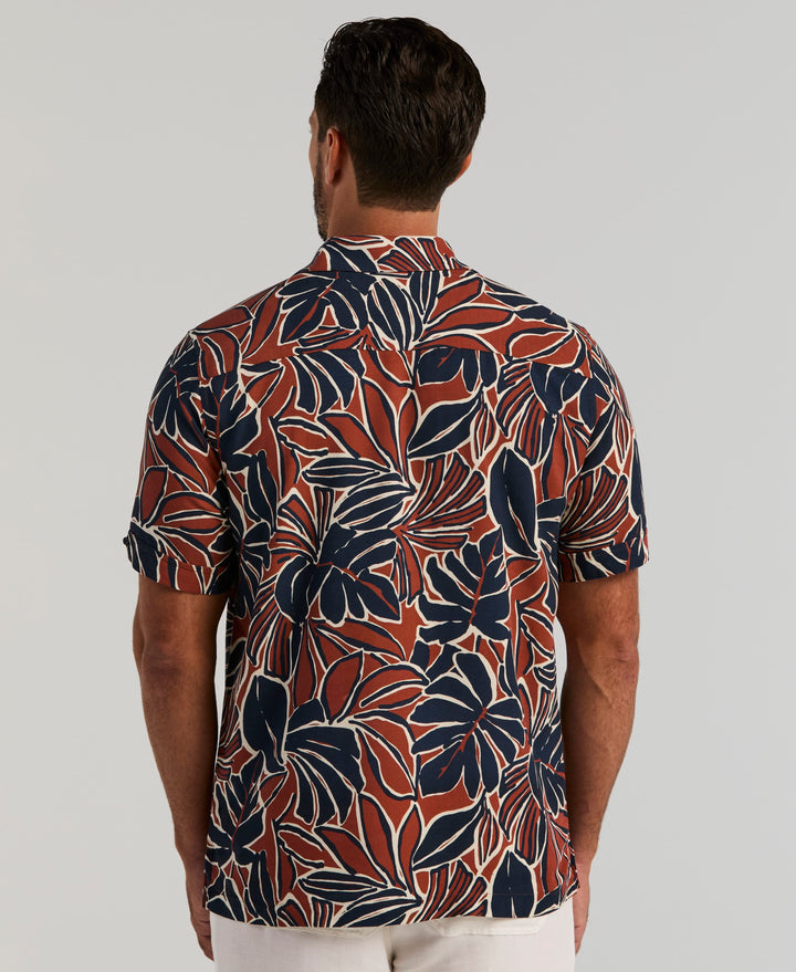 Tropical Print Shirt (Arabian Spice) 