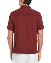 Two-Pocket Double Pintuck Shirt (Cabernet) 