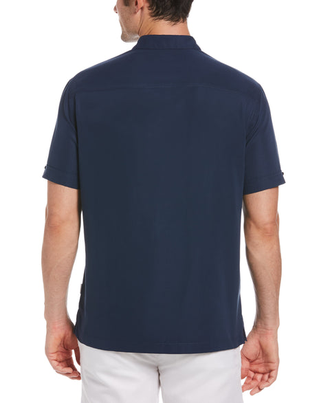 Two-Pocket Double Pintuck Shirt (Dress Blues) 